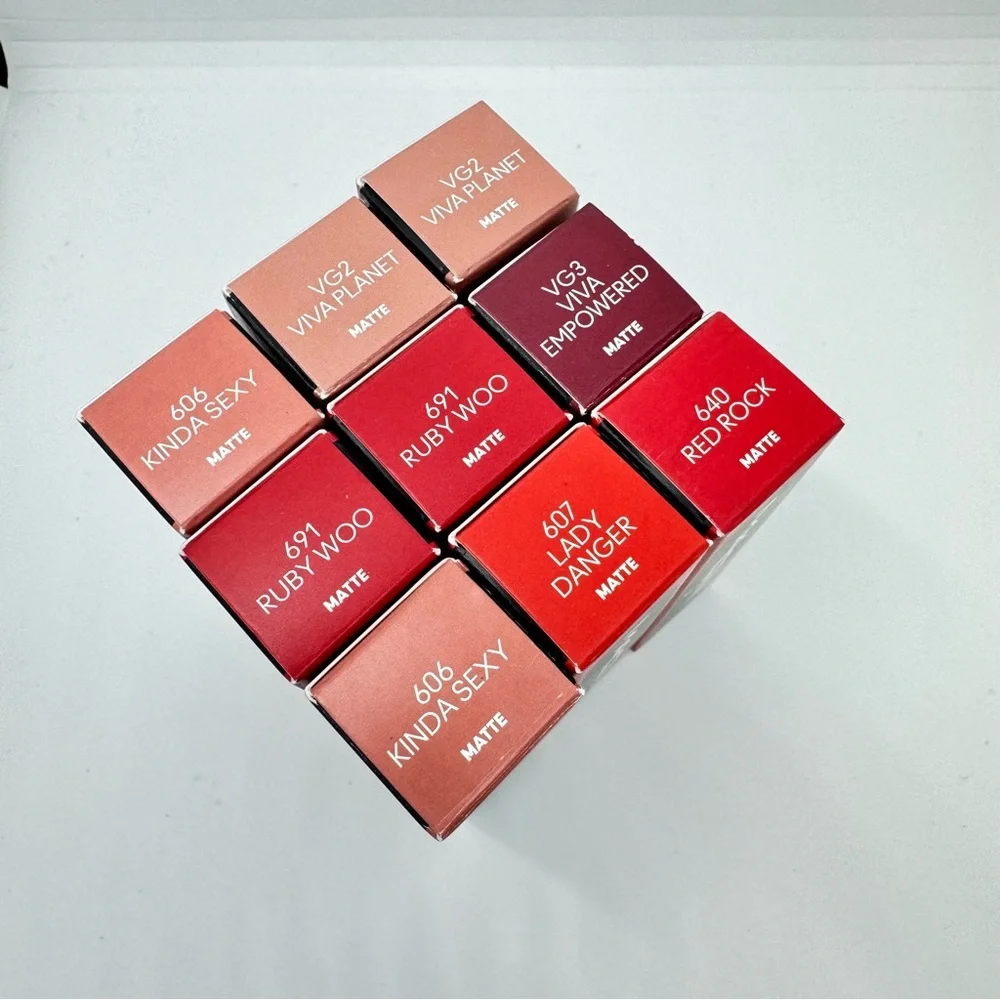 Macximal Silky Matte Viva Glam Lipstick Viva Planet Beige Mauve Brand New in Box